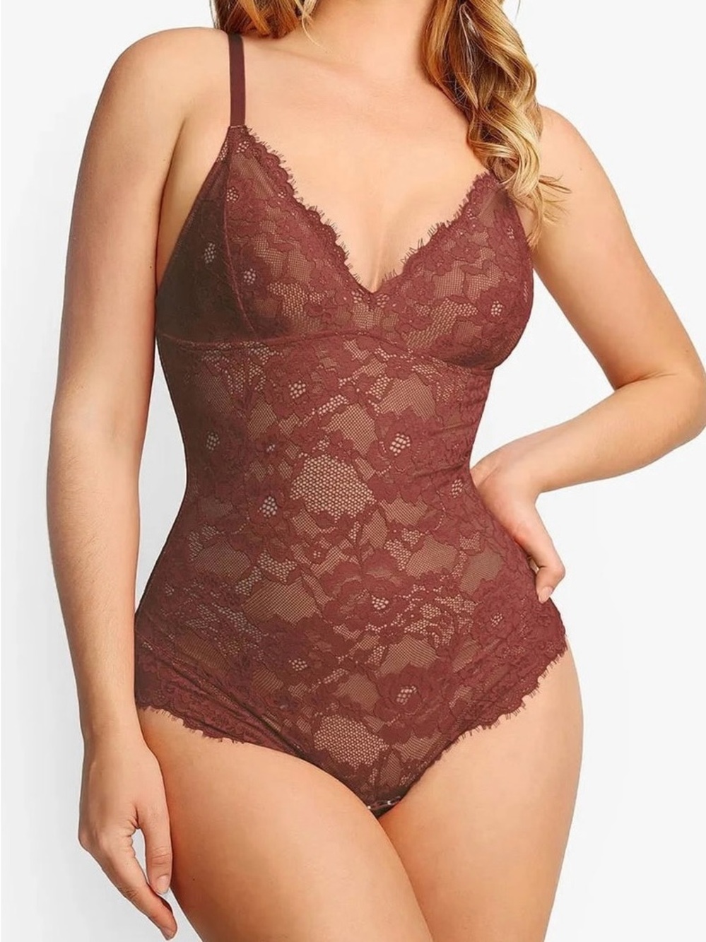 Shapewear Firm Control
Smoothing Full Lace Thong
Bodysuit